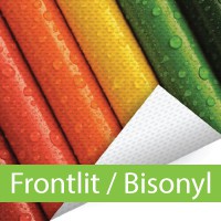 Frontlit / Bisonyl (510 grams) B1 (geheel dicht) - +€ 5,00 (+€ 6,05 Incl. BTW)