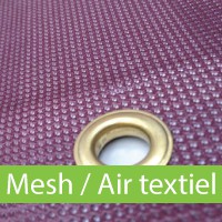 Mesh / Air textiel (300 grams) B1 (wind doorlatend) - +€ 15,00 (+€ 18,15 Incl. BTW)