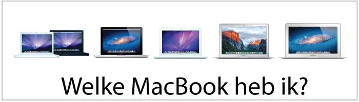 Welke MacBook heb ik?